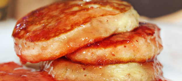 Оладьи с мюсли