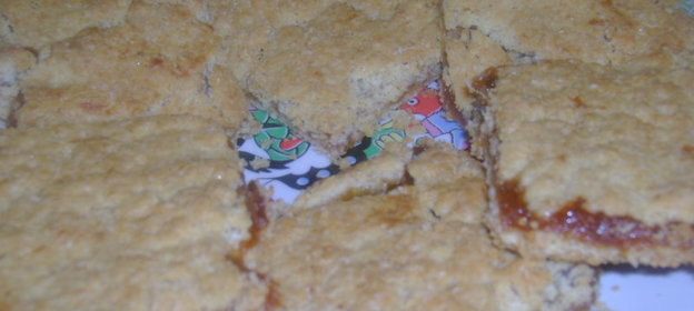 Овсяное печенье с джемом