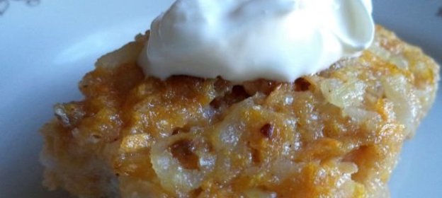 Запеканка из тыквы