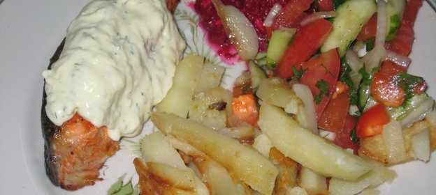 соус A LA TAR-TAR к форельке