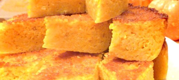 Пшенно-тыквенная запеканка