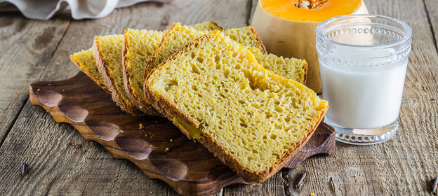 Тыквенный хлеб в хлебопечке