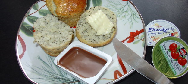 Маковые булочки к завтраку