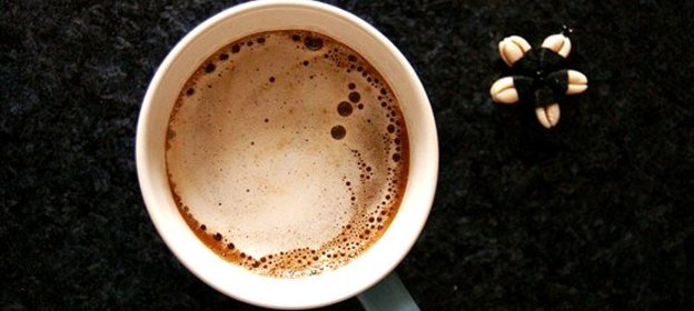 Кофе с воздушной молочной пенкой