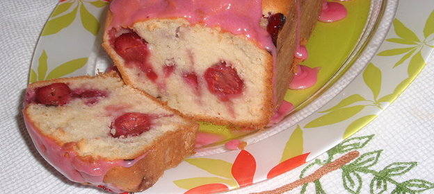 Кекс с вишней