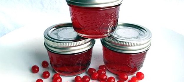 Желе из брусники