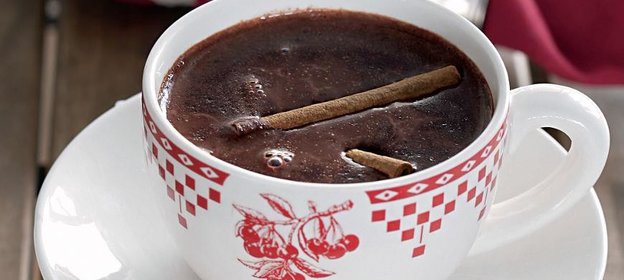 Мексиканский горячий шоколад в стиле майя