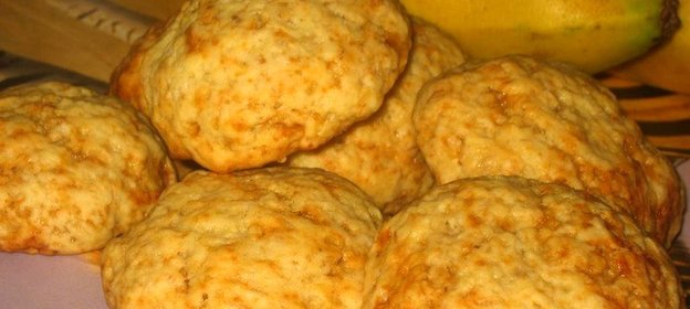 Банановое печенье