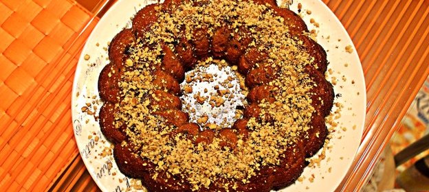 Кекс на сгущенном молоке