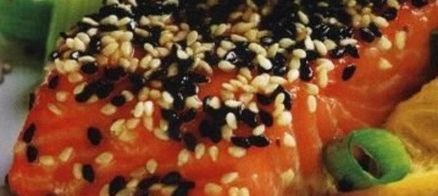 Мускул морского гребешка с ветчиной и омлетом