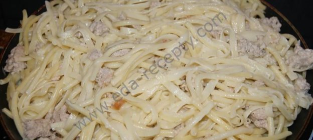 Паста со свининой Романтика