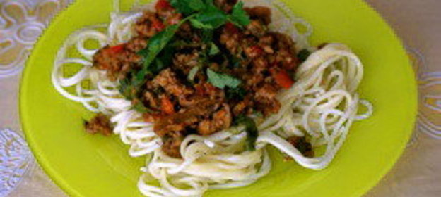 спагетти аля болонезе по-домашнему