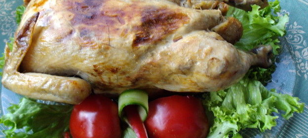 Курица фаршированная