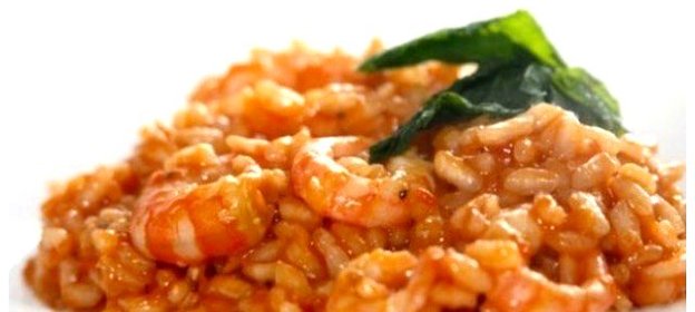 Рис с креветками в соусе терияки