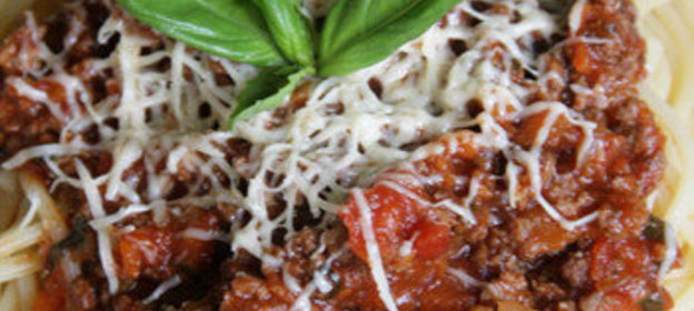 Спагетти болоньезе