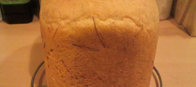 Хлеб с копченым сыром Косичка (рецепт для ХП)