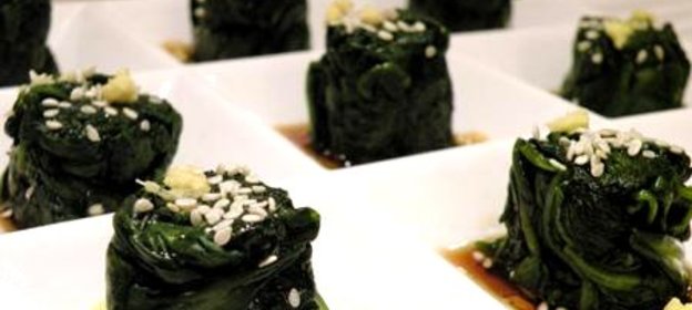 Ошиташи - Отварной шпинат