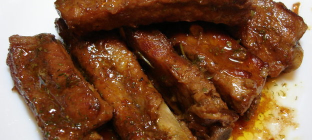 Свиные ребрышки Пекин