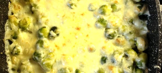 Брюссельская капуста под корочкой