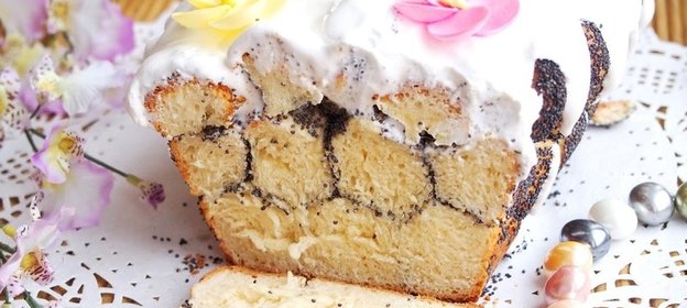 Сдобный кекс с маком