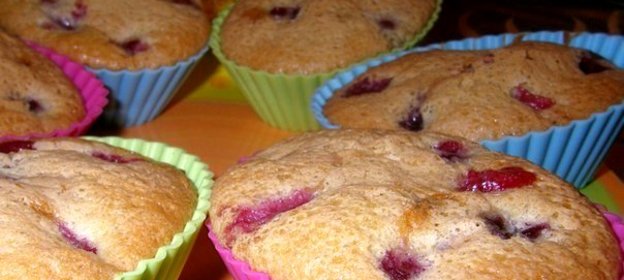 Вишневые кексы