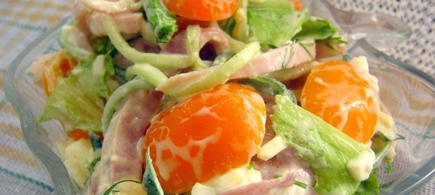 Салат Морская тема