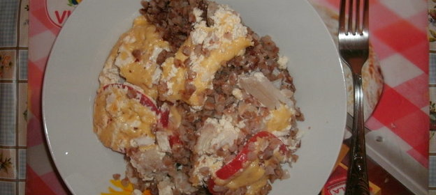 Запеканка чречневая с рыбой в мультиварке