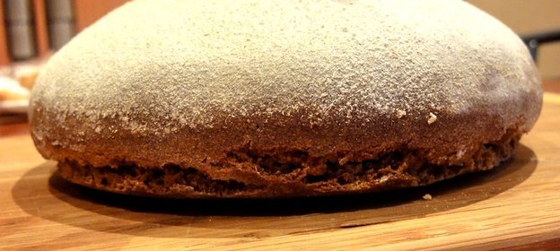 Постный хлеб без дрожжей