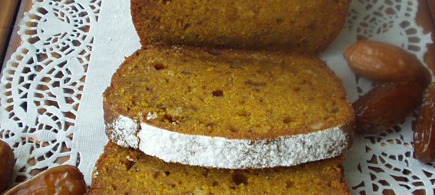 Морковно-финиковый кекс, для тех кто постится