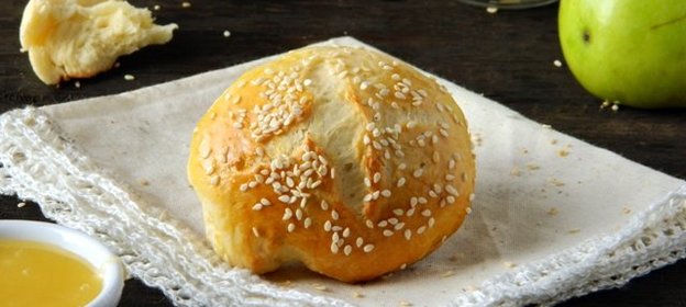 Яблочно - медовые булочки