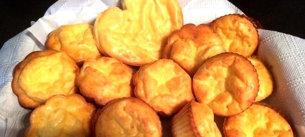 Диетические творожные кексы