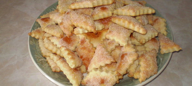 слоёное тесто и печенье из него