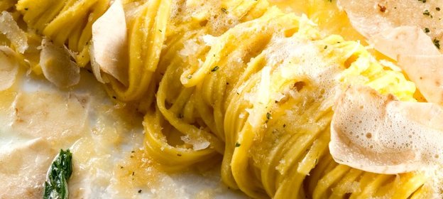 Cпагетти с белым трюфелем