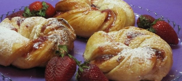 Булочки с джемом