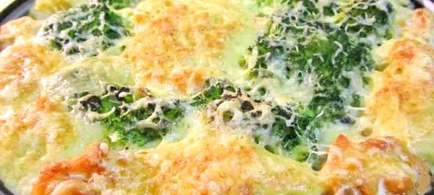 Запеканка из капусты и кабачков