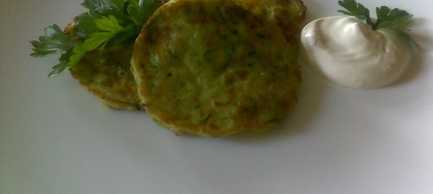 Оладьи из цукини и репы