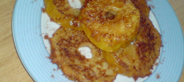 Яблочные кольца