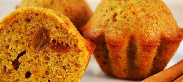 Кексы из моркови