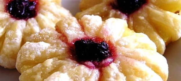 Печенье с ананасами