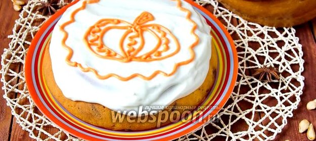 Тыквенный кекс в мультиварке