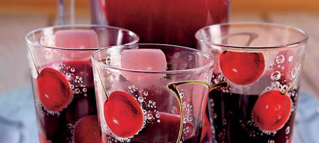 Морс из вишни и малины