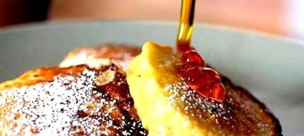 Оладьи с творогом на кефире