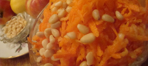 Морковно-яблочный десерт