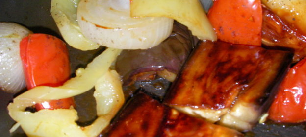 овощи почти как на углях