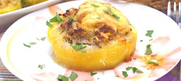 Кабачки с фаршем
