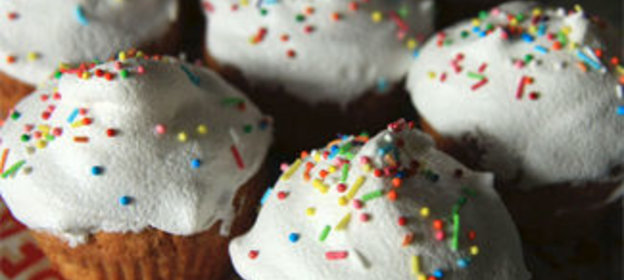 Кексики радужные