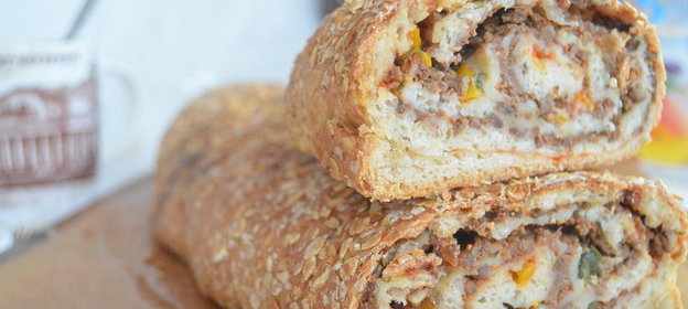 Пицца-рулет «Stromboli» на мультизлаковом тесте