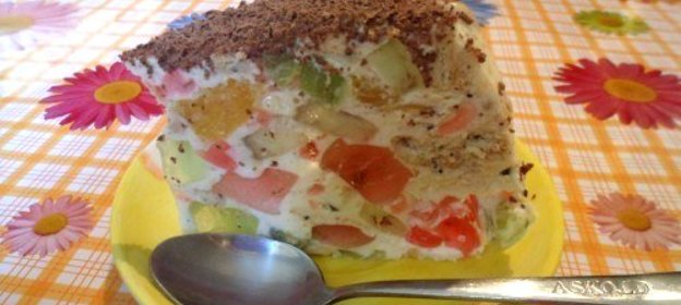 Торт-десерт «Мозаика»