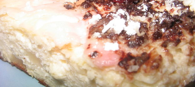 Запеканка творожная на йогурте