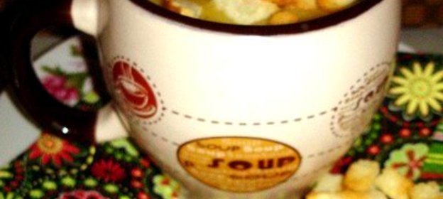 Суп-пюре с кабачком
